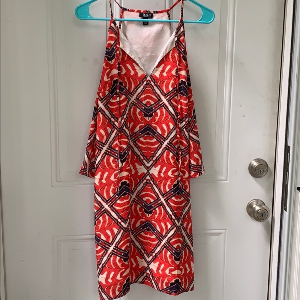 a.n.a. Small Cold shoulder dress